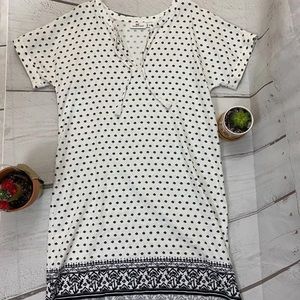 Vineyard Vines Fan Border Print Tunic Dress